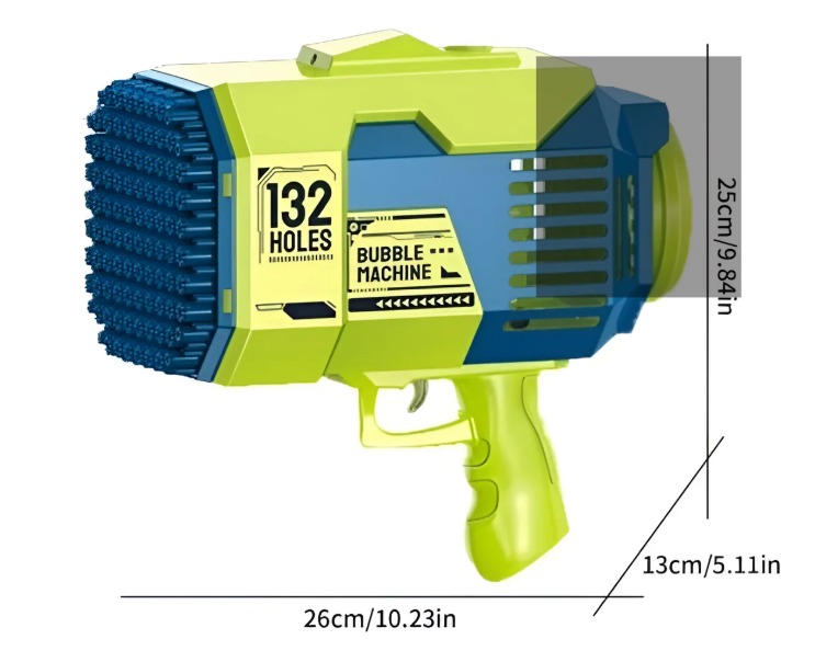 Miniatura 4 de PISTOLA DE BURBUJAS